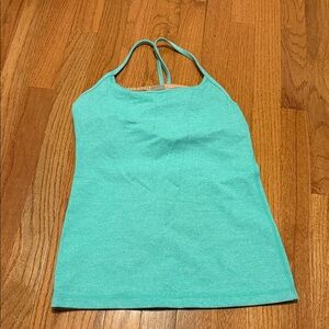 Lululemon Athletica Aqua Power Y Tank